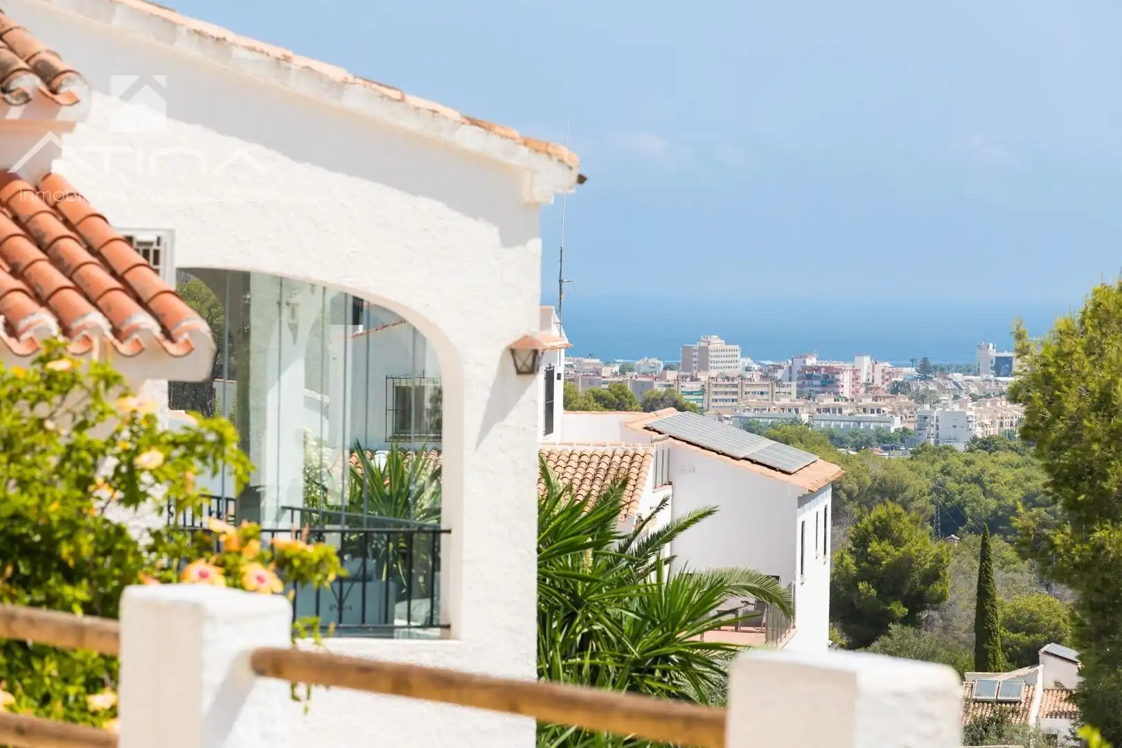 Vista exterior de Casa o chalet en venta en Jávea / Xàbia con Aire acondicionado, Calefacción y Jardín privado