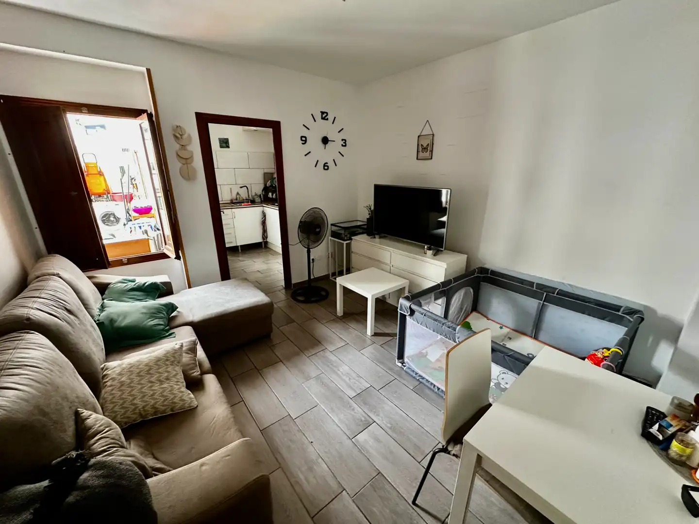 Sala de estar de Piso en venta en Sant Joan d'Alacant con Balcón
