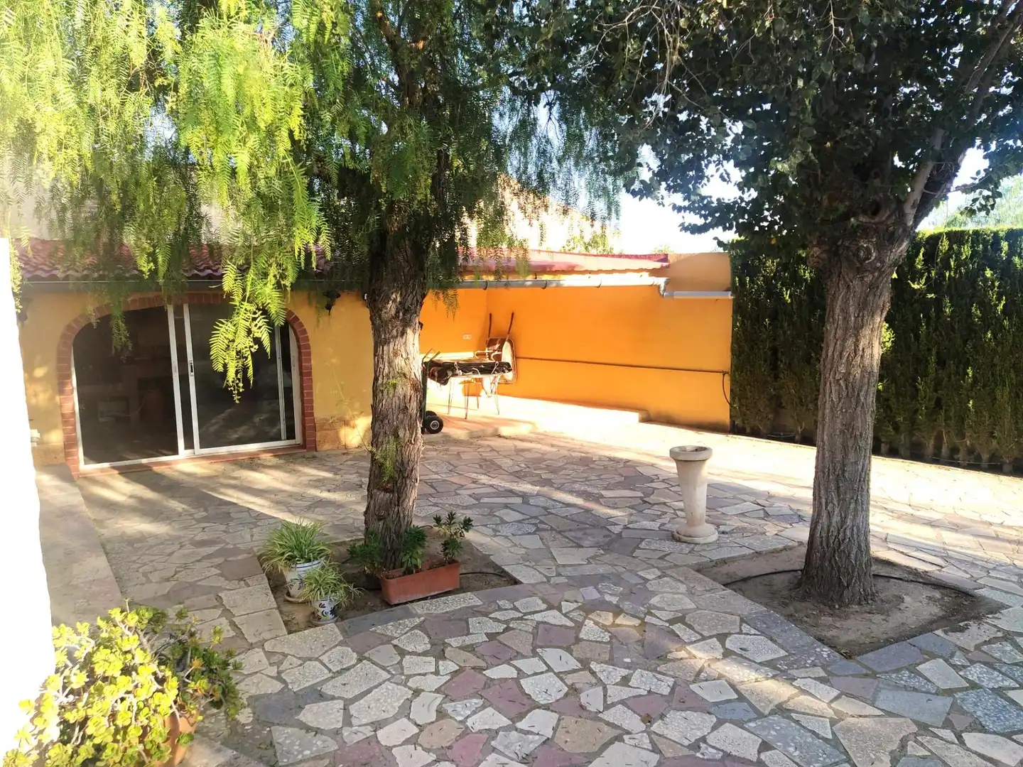 Jardín de Casa o chalet en venta en Alicante / Alacant con Aire acondicionado, Terraza y Piscina