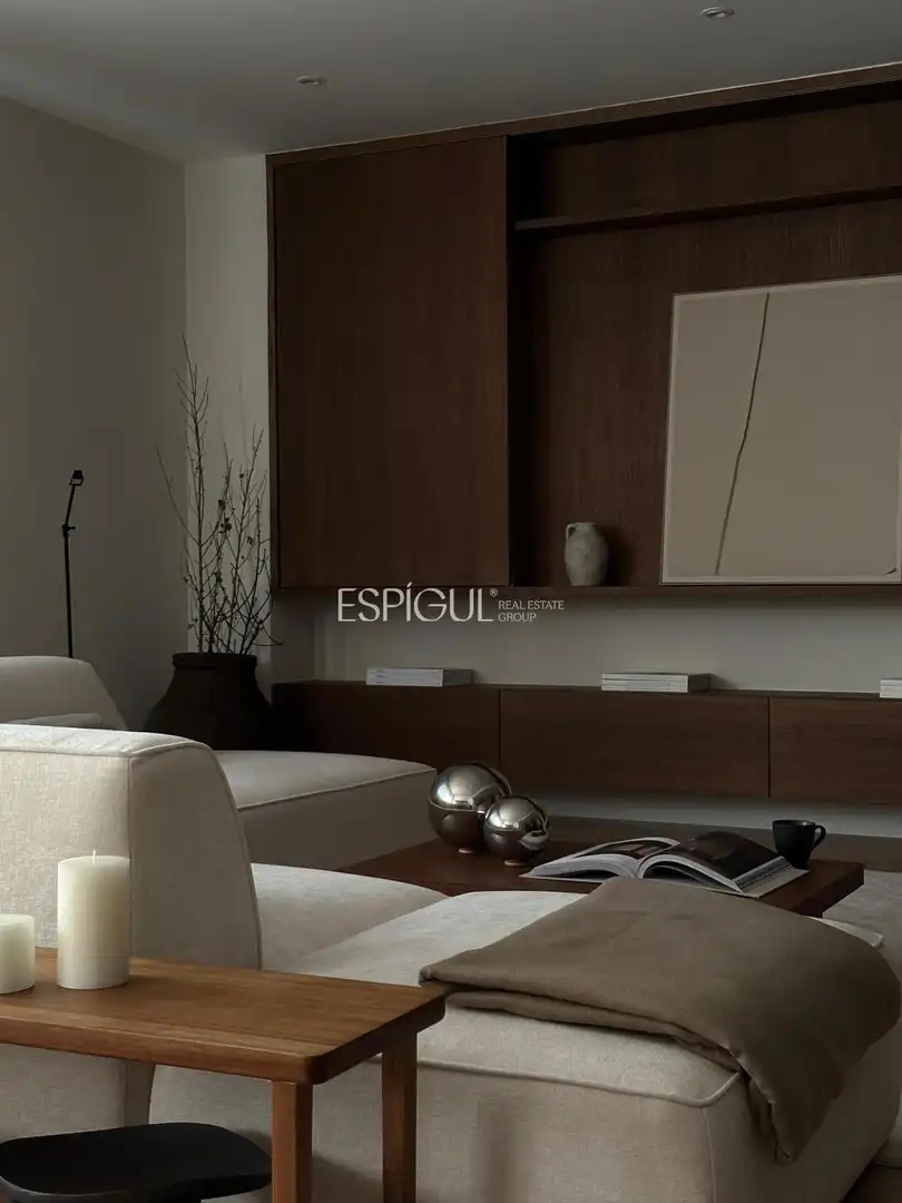 Sala de estar de Piso en venta en  Madrid Capital con Aire acondicionado, Calefacción y Amueblado