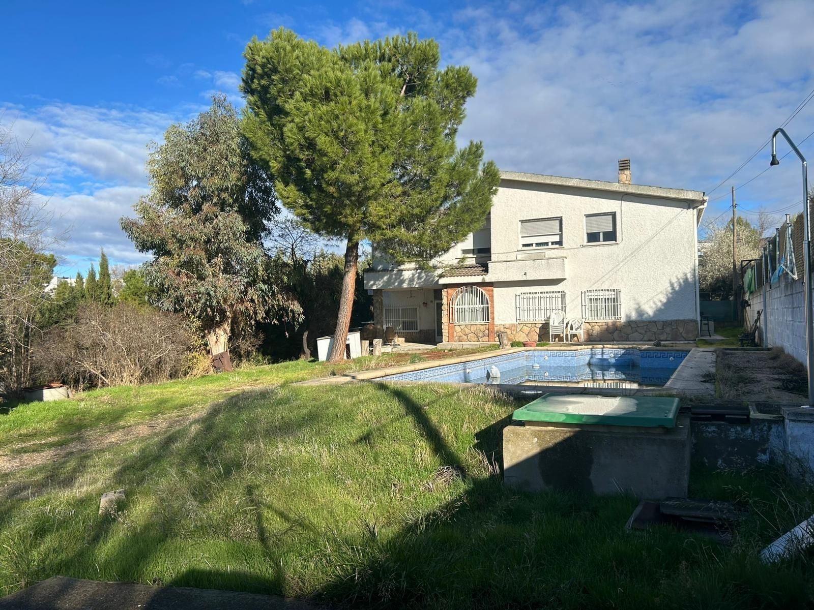 Jardín de Casa o chalet en venta en Villalbilla con Jardín privado y Piscina