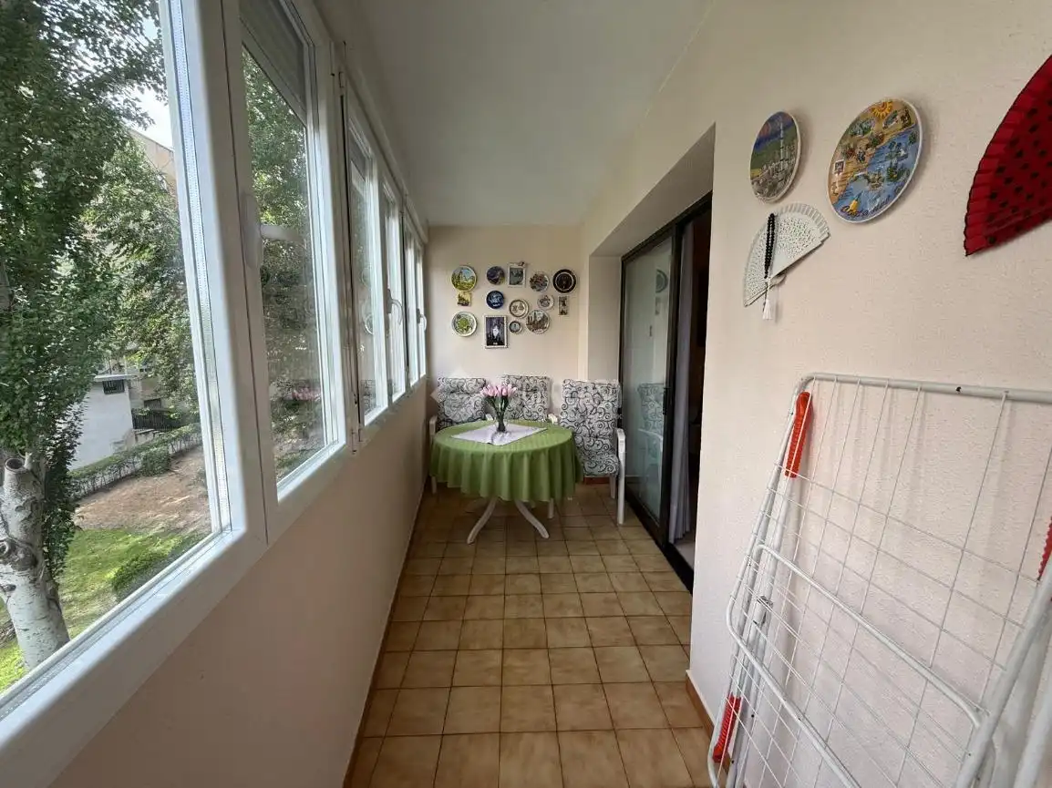 Balcony of Flat for sale in Madrid  with Heating and Terrace