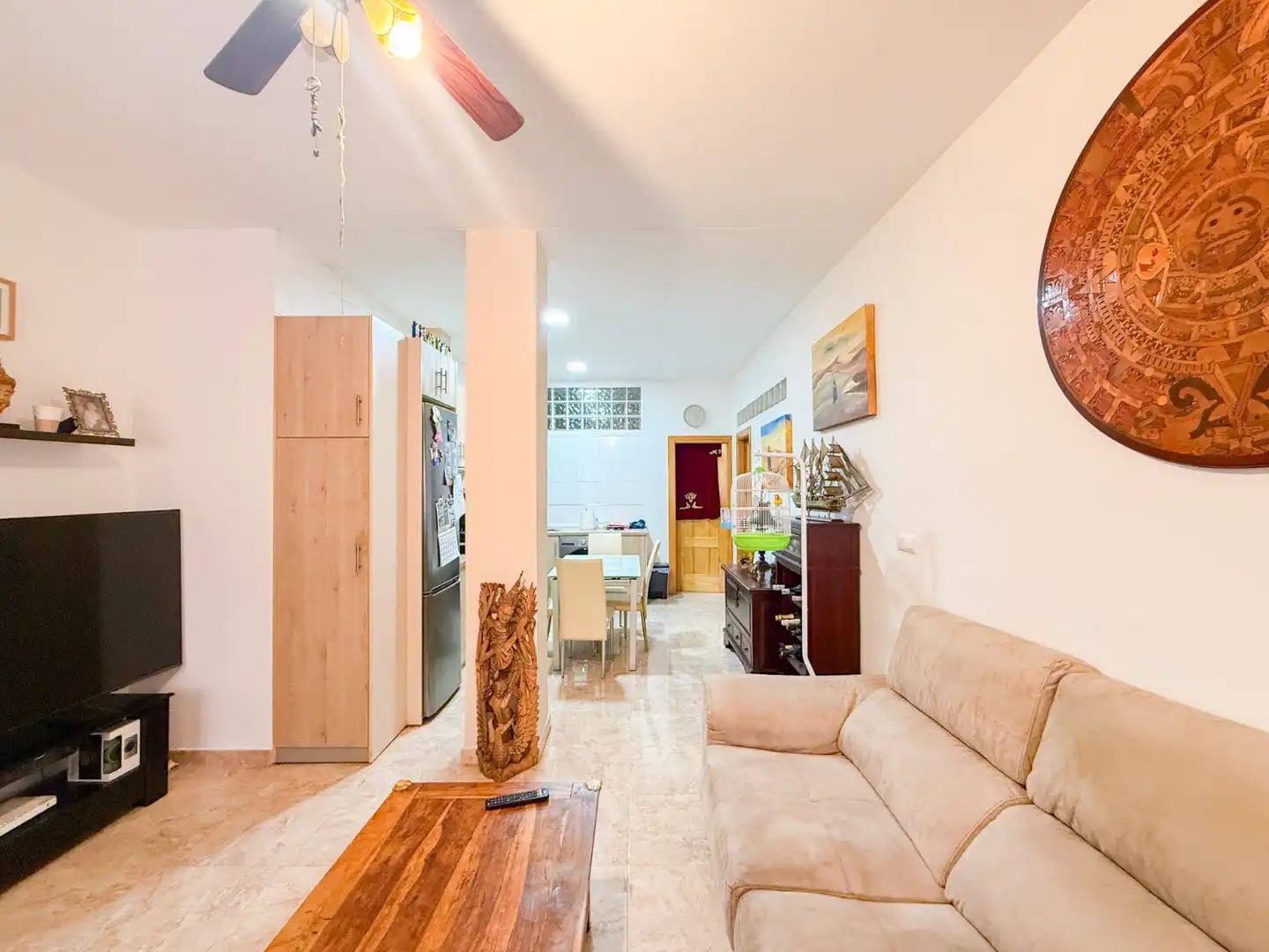 Sala de estar de Planta baja en venta en Águilas con Trastero, Amueblado y Horno