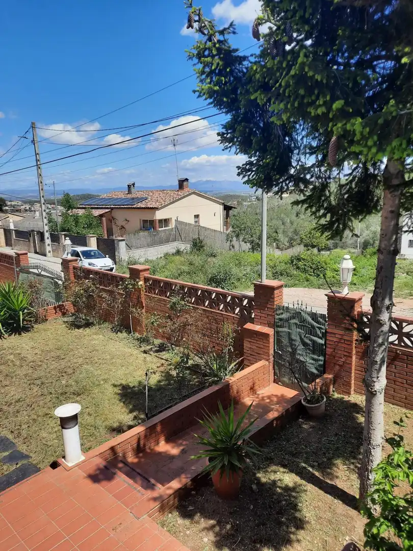 Garden of Houses for sale in Olèrdola, Barcelona