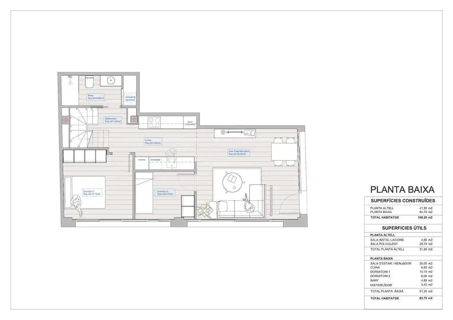 Piso en venta en Col.legis Nous