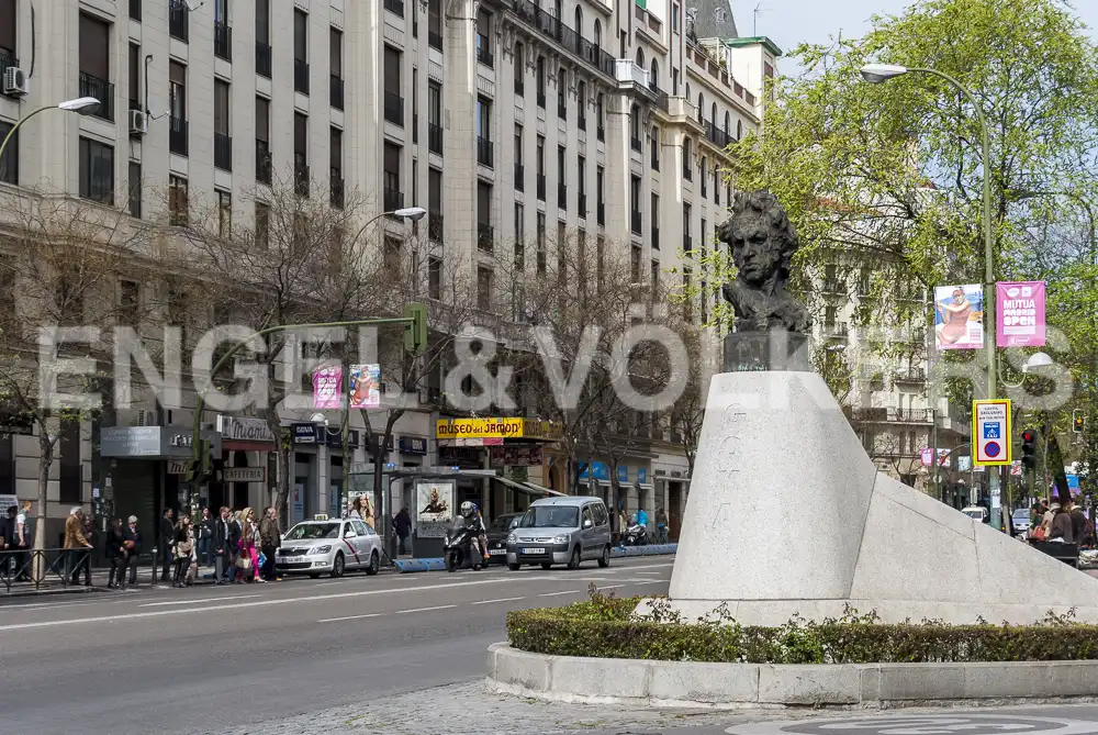 Exterior view of Flat for rent in Madrid  with Air Conditioner, Heating and Furnished