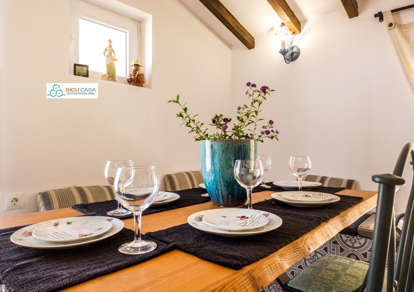 Dining room of House or chalet for sale in Jijona / Xixona  with Air Conditioner, Terrace and Storage room