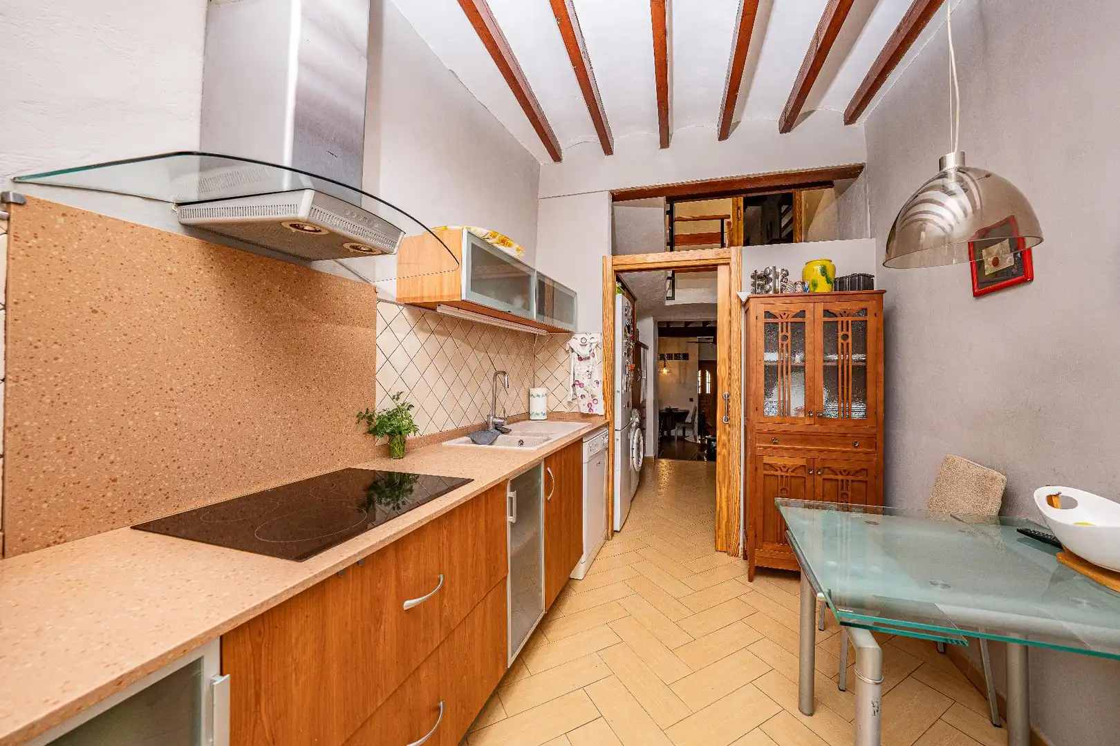 Cuina de Casa o xalet en venda en Polop amb Aire condicionat i Terrassa
