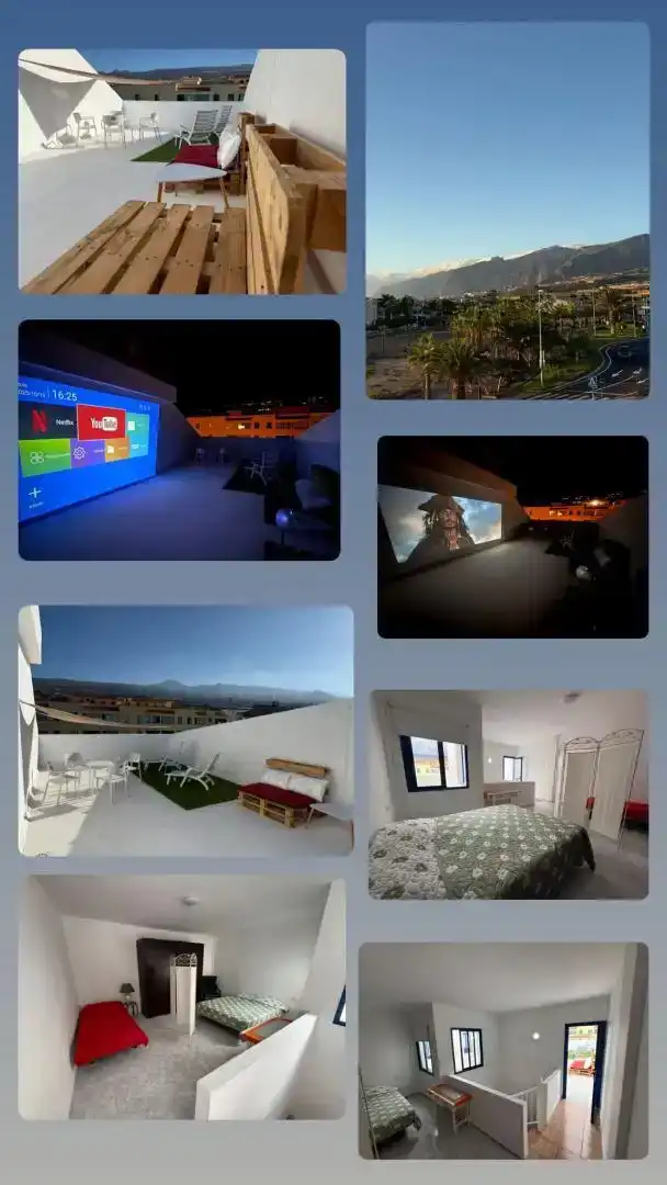 Terrassa de Dúplex de lloguer en Guía de Isora amb Jardí privat, Traster i Moblat
