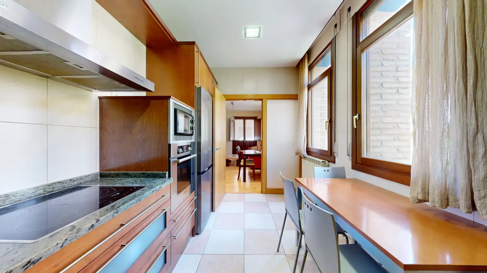 Küche von Wohnung zum Verkauf in Tafalla mit Heizung, Möbliert und Balkon
