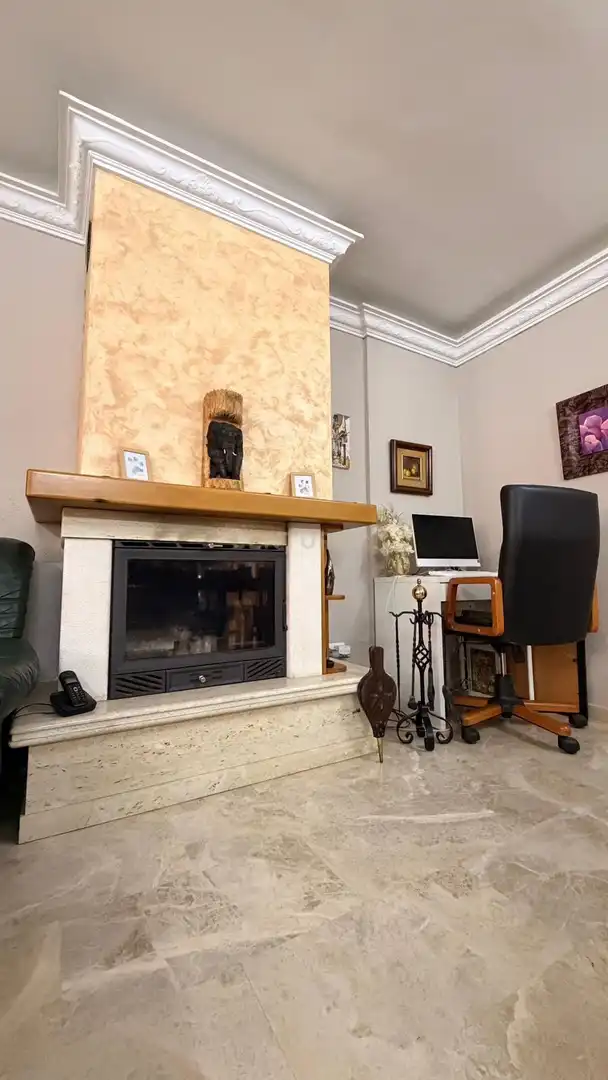 Living room of Detached homes for sale in Málaga  with Air Conditioner, Storage room and Swimming Pool
