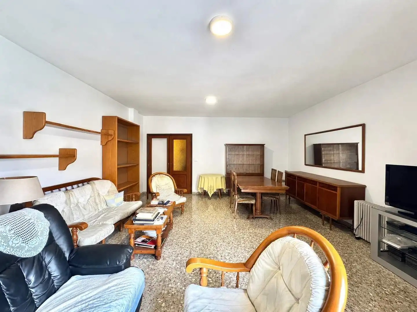 Living room of Flat for sale in Gandia  with Air Conditioner and Balcony