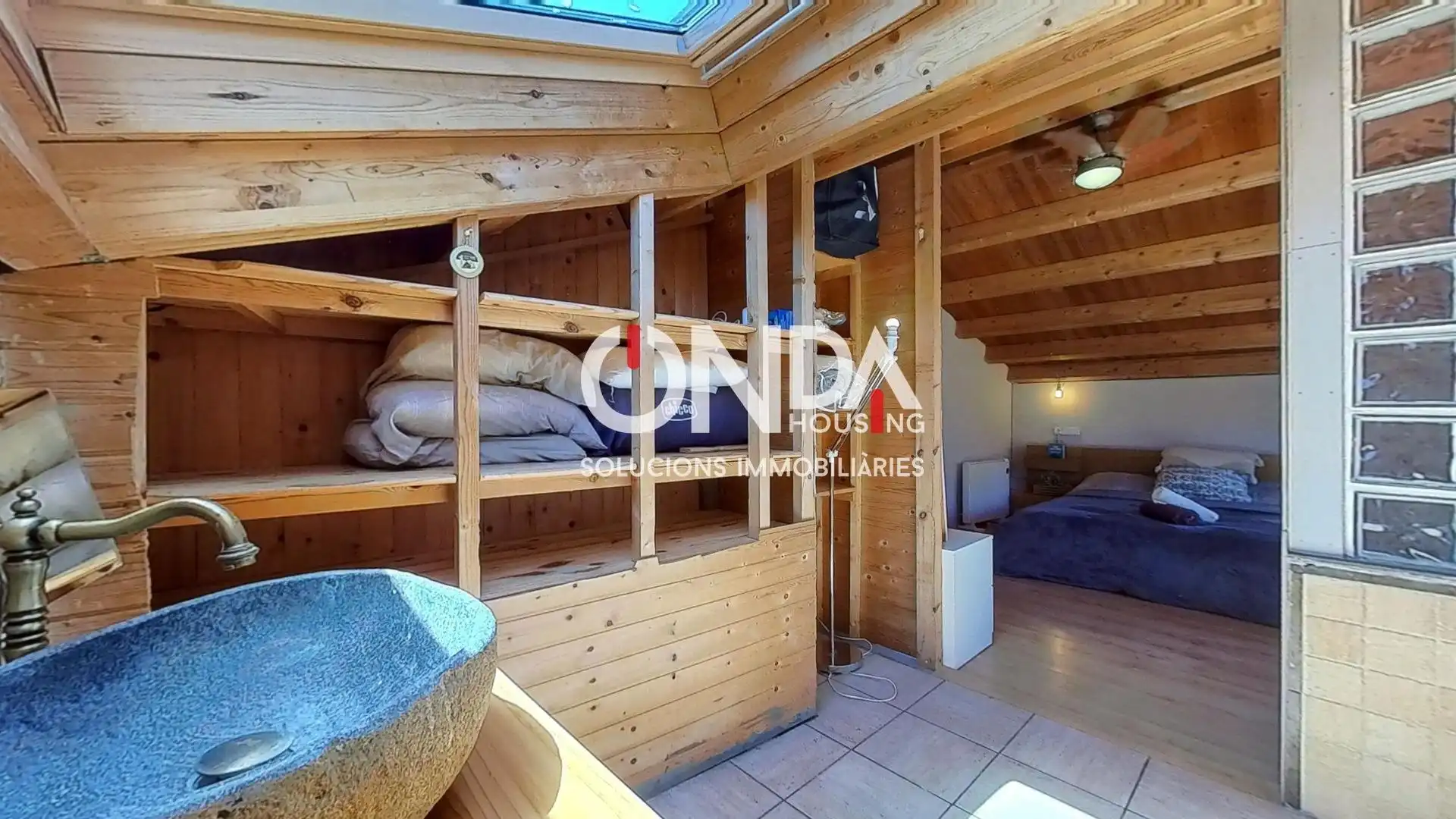 Bedroom of Houses for sale in Camarasa  with Heating, Private garden and Parquet flooring
