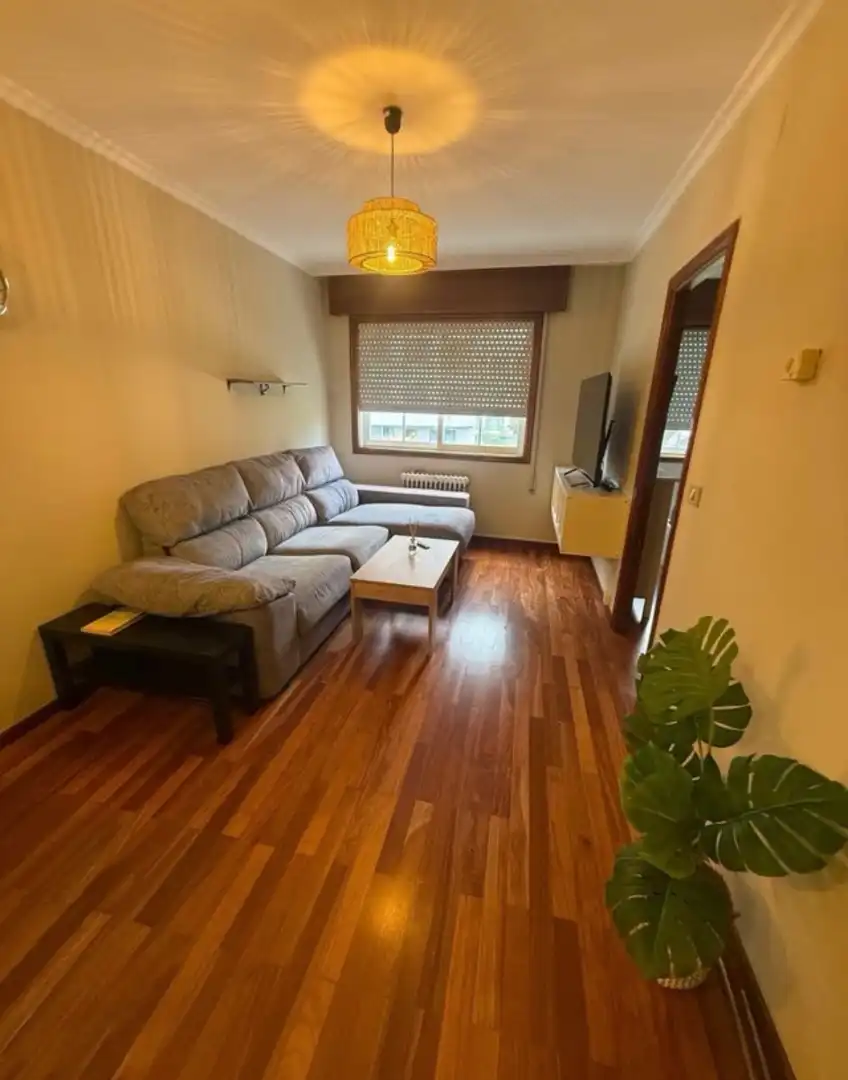 Wohnzimmer von Wohnung zur Miete in Pontevedra Capital  mit Abstellraum und Möbliert