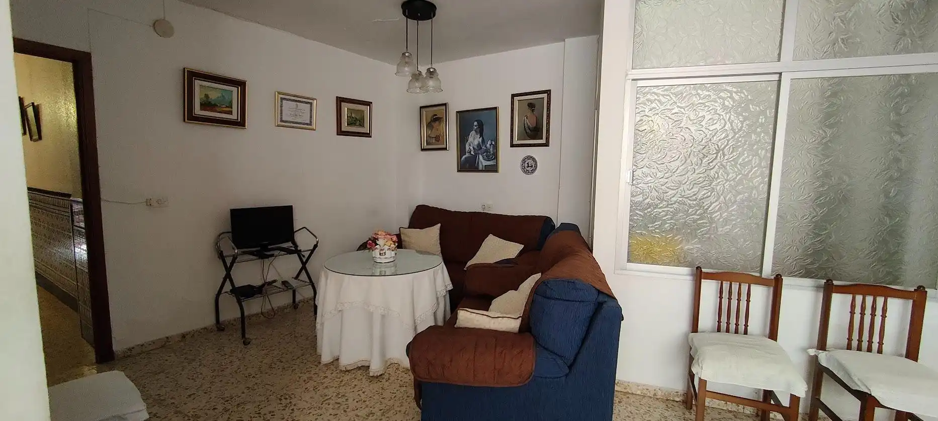Sala d'estar de Casa o xalet en venda en Jérez del Marquesado amb Terrassa, Traster i Moblat