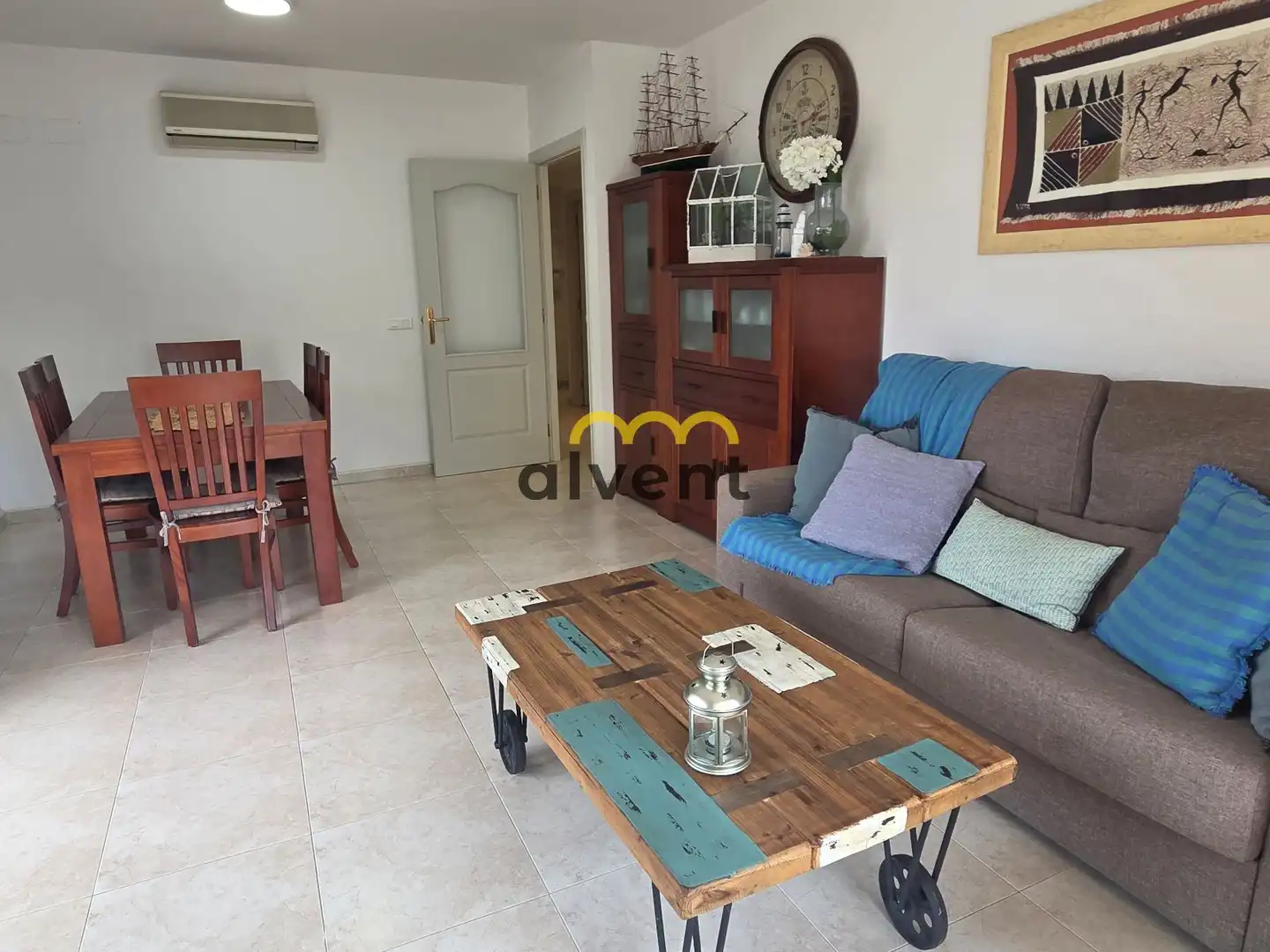 Sala de estar de Piso en venta en Calonge i Sant Antoni con Aire acondicionado, Terraza y Piscina