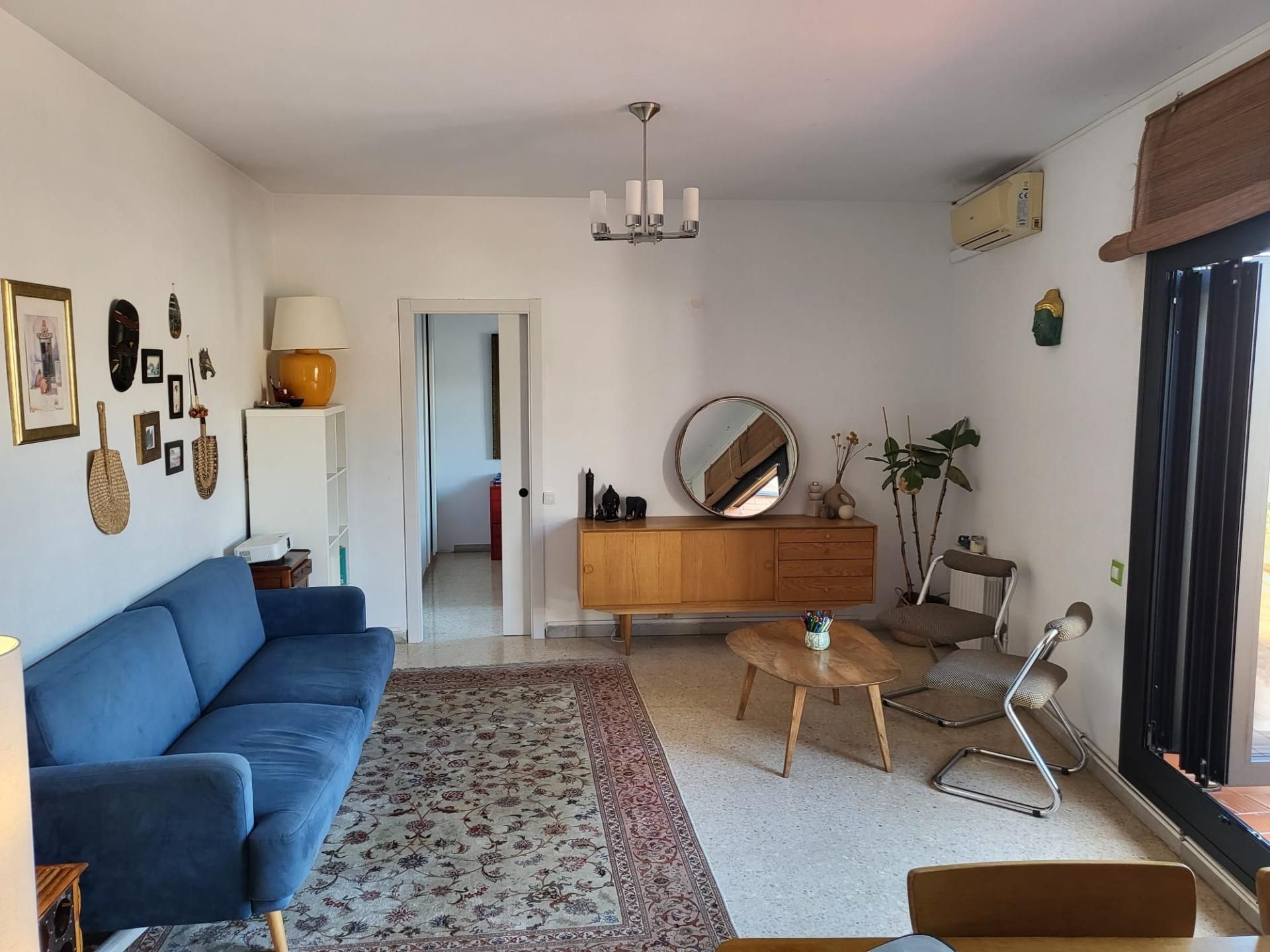 Sala d'estar de Àtic en venda en Badalona amb Aire condicionat, Calefacció i Terrassa