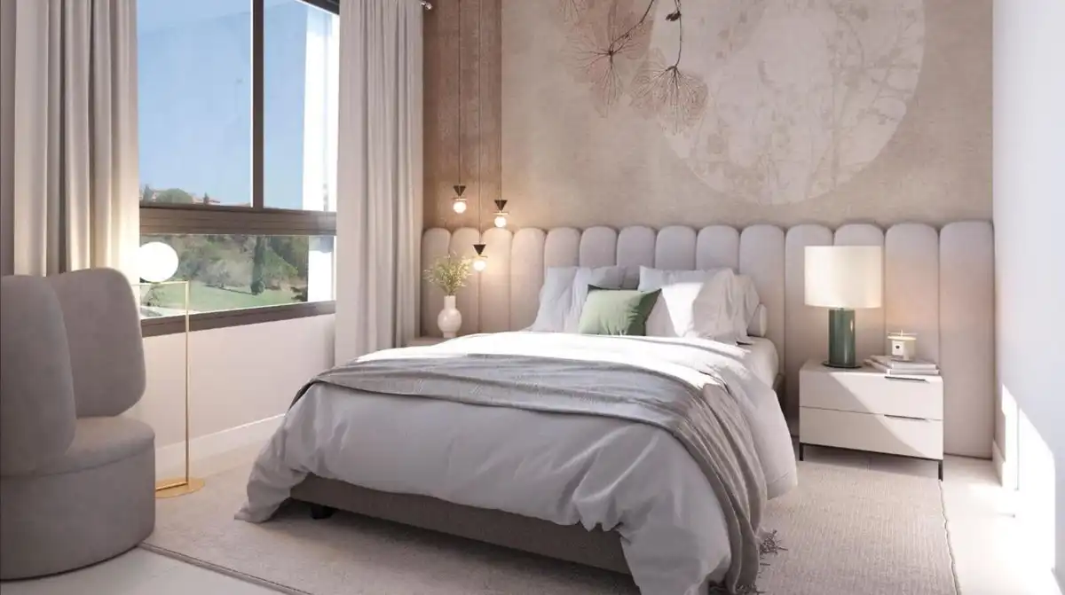 Schlafzimmer von Wohnungen zum Verkauf in Casares mit Klimaanlage, Terrasse und Abstellraum