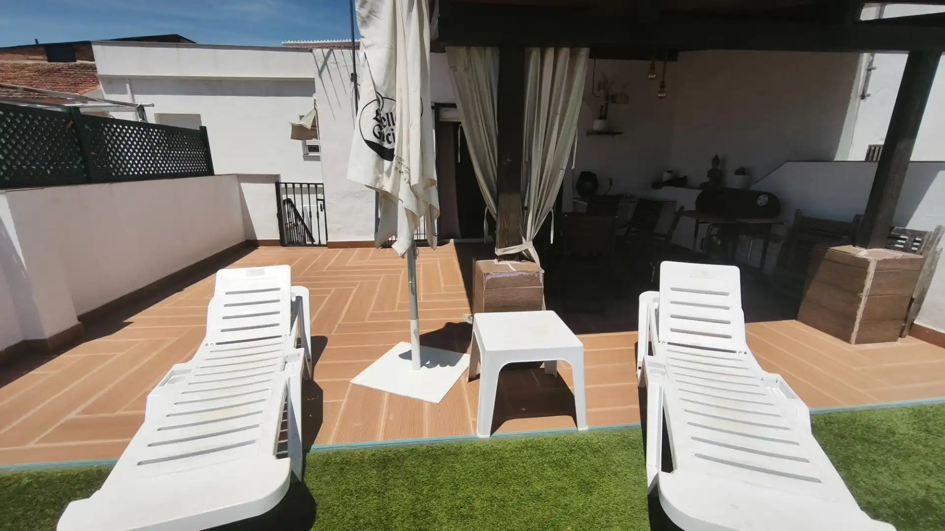 Terrace of Detached homes for sale in Málaga  with Air Conditioner and Terrace