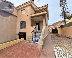 Exterior view of Single-family semi-detached for sale in Águilas  with Terrace and Balcony