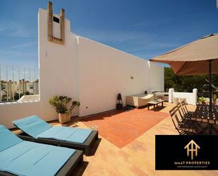 Terrace of Attic to rent in Marbella  with Air Conditioner, Private garden and Swimming Pool