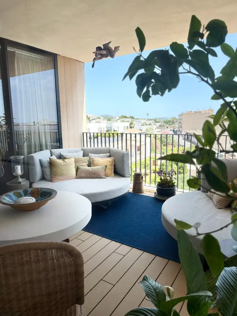 Terrassa de Pis en venda en Santa Eulària des Riu amb Aire condicionat, Calefacció i Terrassa