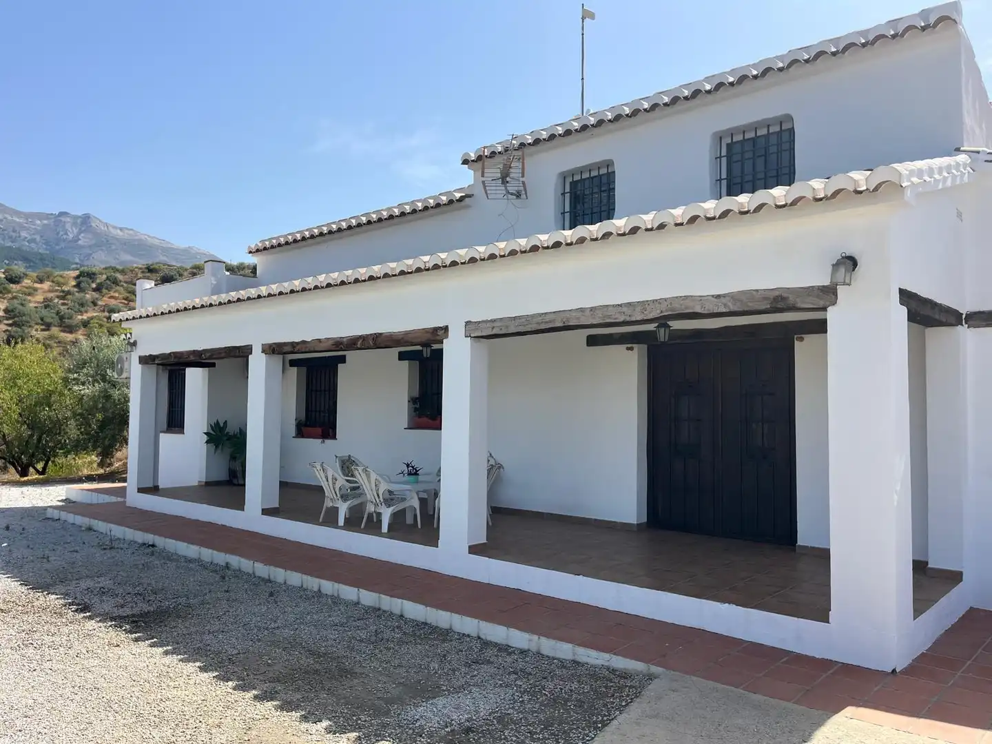 Vista exterior de Finca rústica de lloguer en Sedella amb Aire condicionat, Jardí privat i Traster