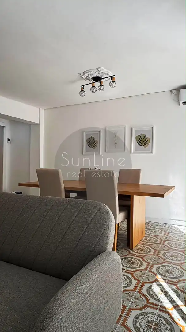 Dining room of Flat for rent in Valencia  with Air Conditioner, Furnished and Balcony
