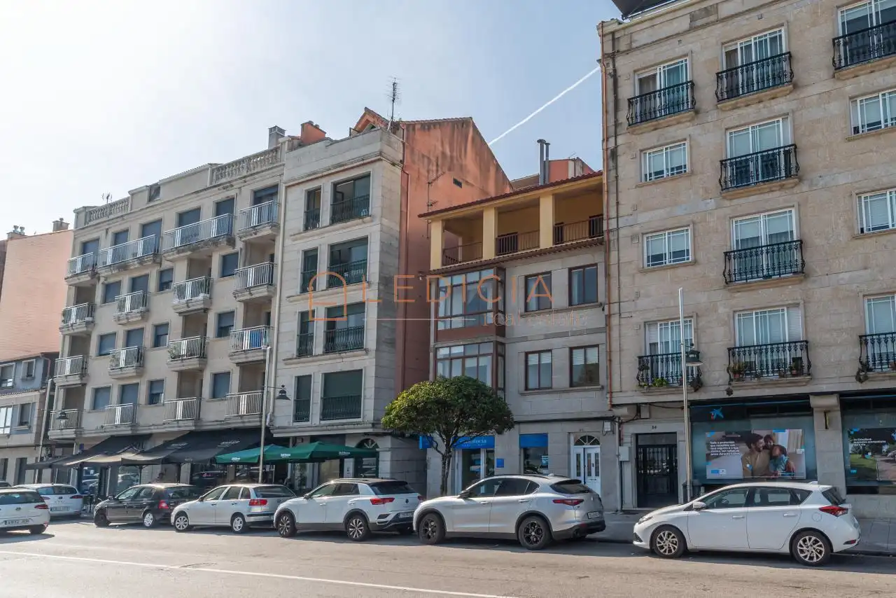Vista exterior de Piso en venta en Moaña con Aire acondicionado, Calefacción y Terraza
