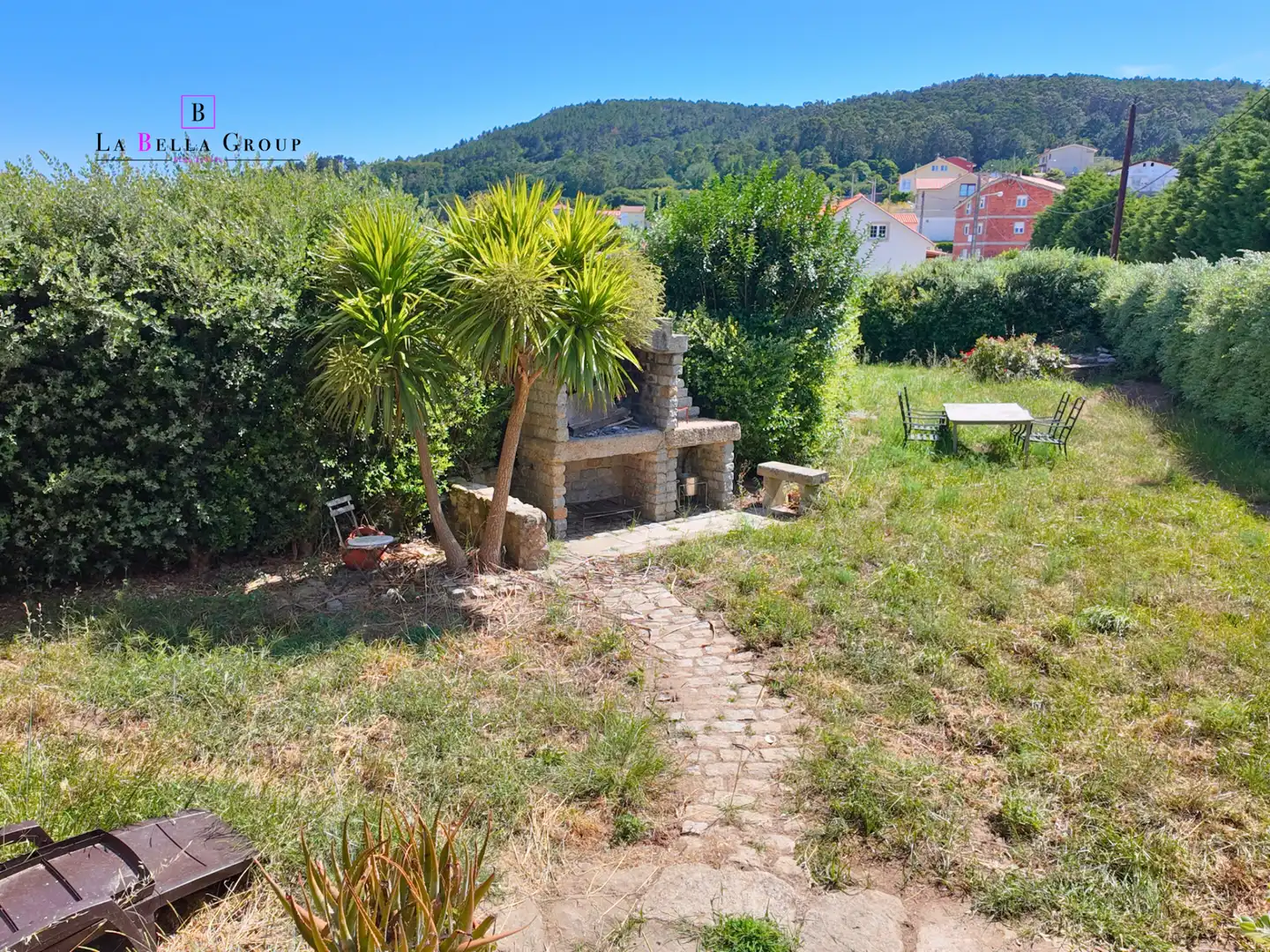 Jardí de Casa o xalet en venda en Fisterra amb Calefacció, Jardí privat i Parquet