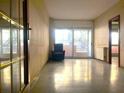 Living room of Flat for sale in  Barcelona Capital  with Heating, Terrace and Balcony
