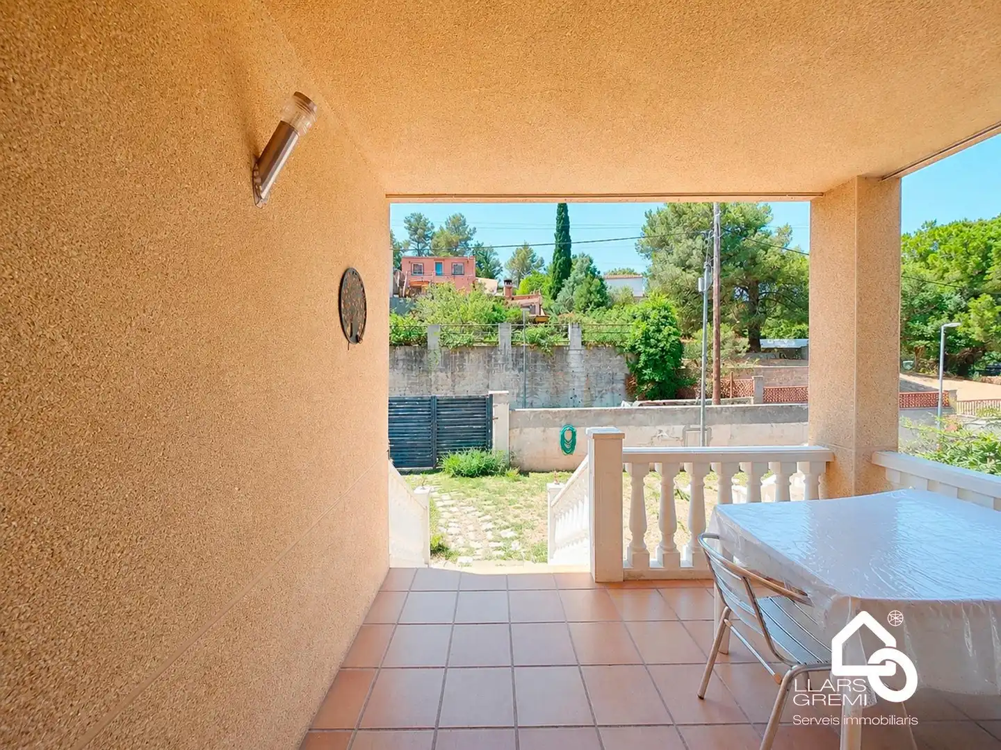 Terrassa de Casa o xalet en venda en Cabrera d'Anoia amb Calefacció, Jardí privat i Terrassa