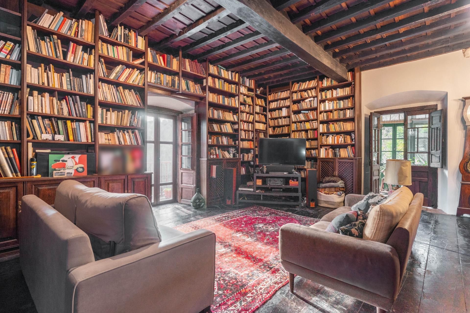 Sala d'estar de Casa o xalet en venda en Proaza amb Jardí privat, Terrassa i Traster