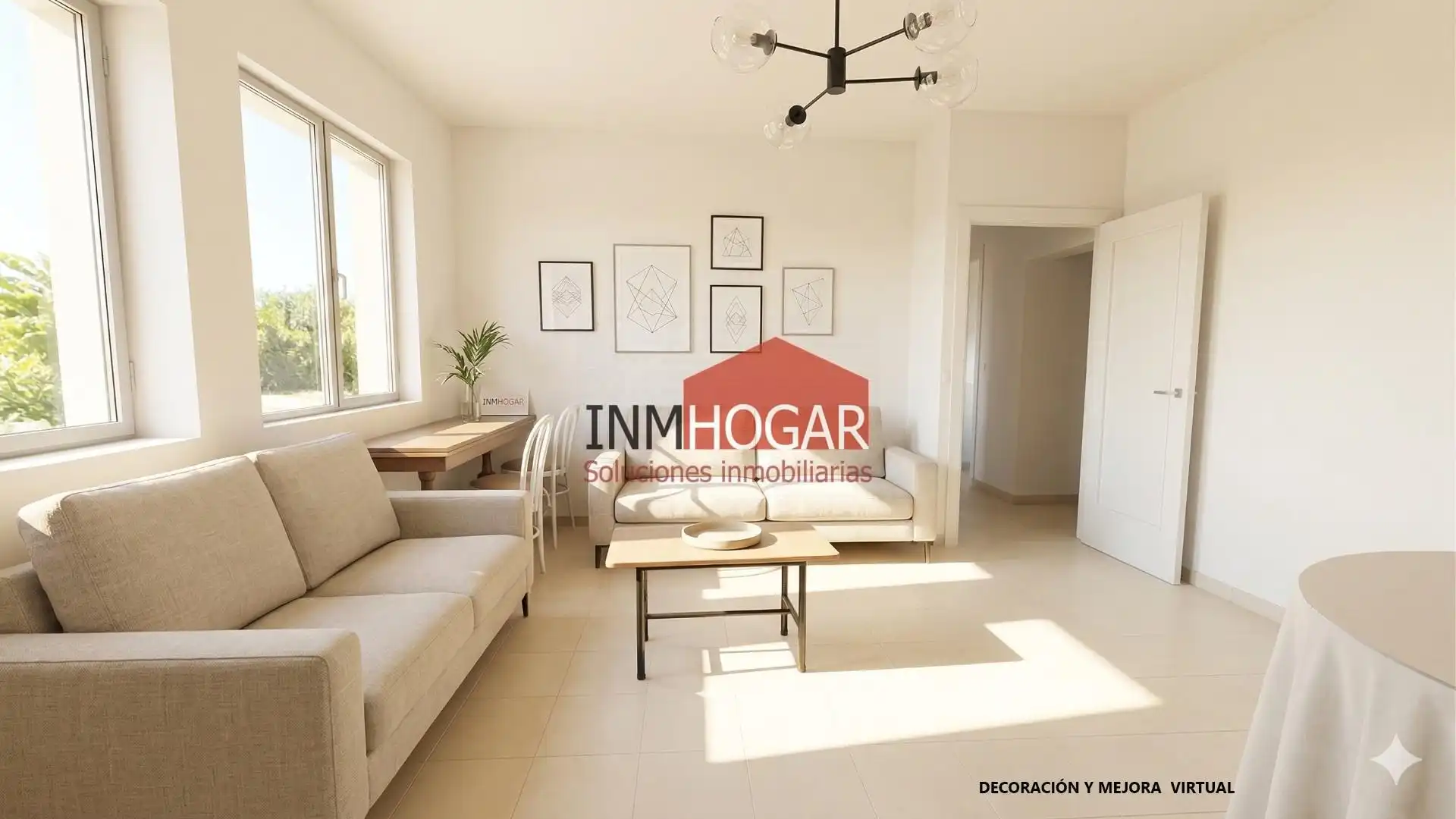 Sala de estar de Piso en venta en El Barraco  con Terraza, Amueblado y Balcón