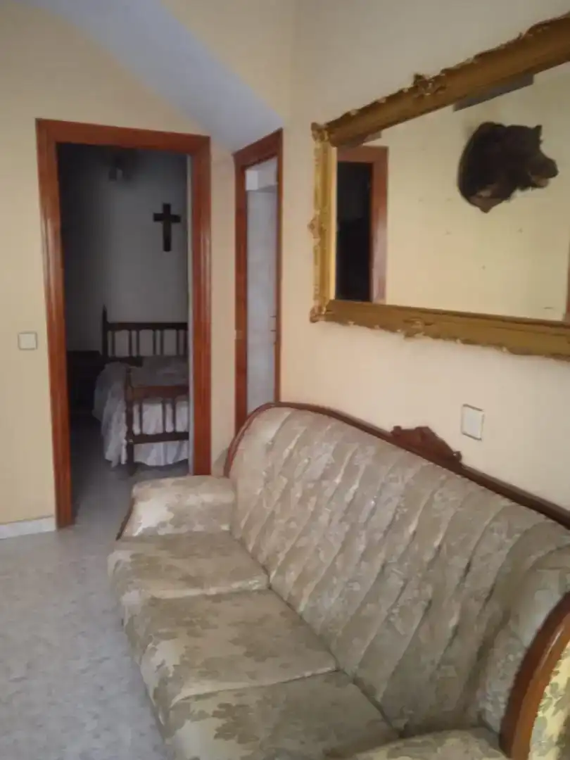 Sala de estar de Casa adosada en venta en Logrosán