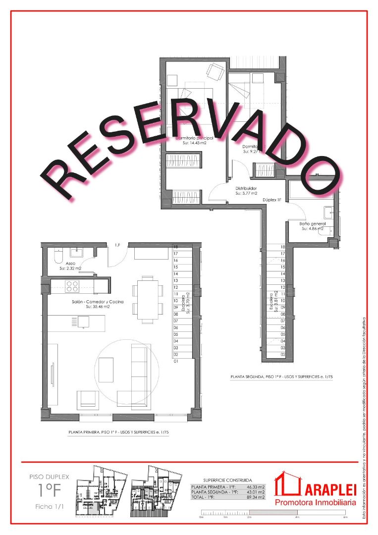 Duplex for sale in Calle de Terreros, San José - Buenos Aires