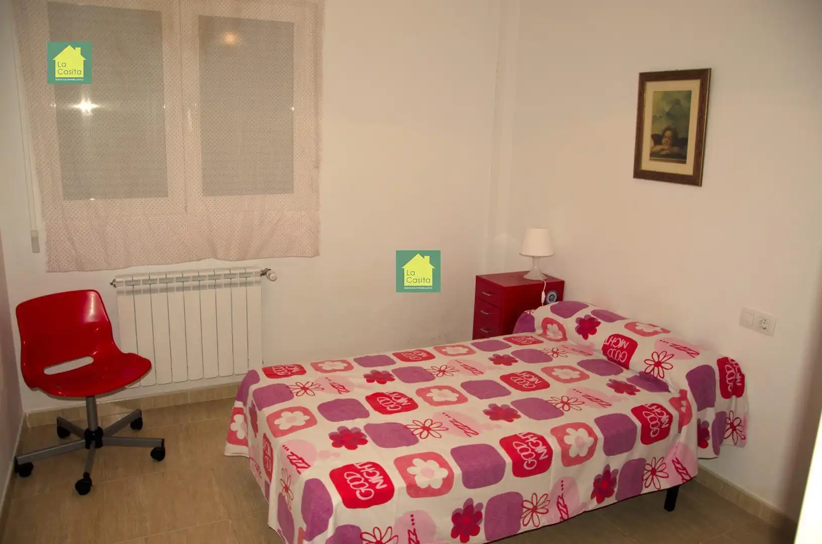 Dormitori de Casa adosada en venda en Chinchilla de Monte-Aragón amb Calefacció i Traster