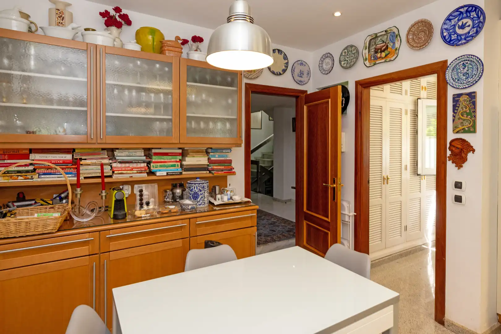 Cocina de Casa adosada en venta en Málaga con Aire acondicionado, Calefacción y Jardín privado