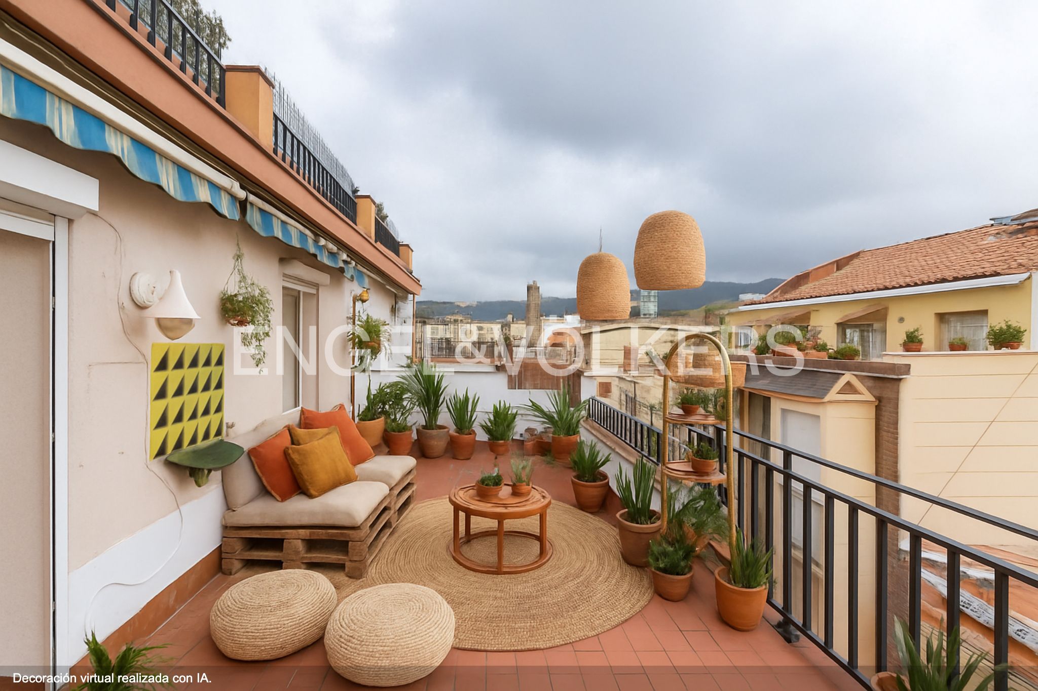 Terrassa de Àtic en venda en  Barcelona Capital amb Calefacció, Parquet i Terrassa
