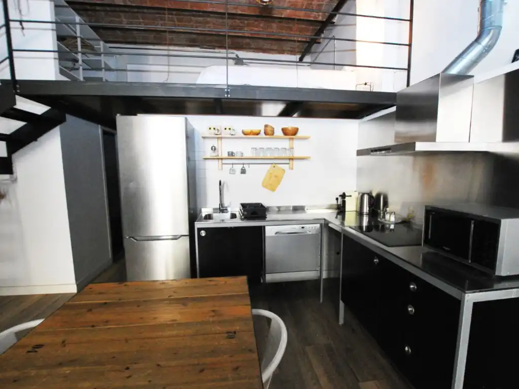 Cocina de Apartamento de alquiler en Premià de Mar