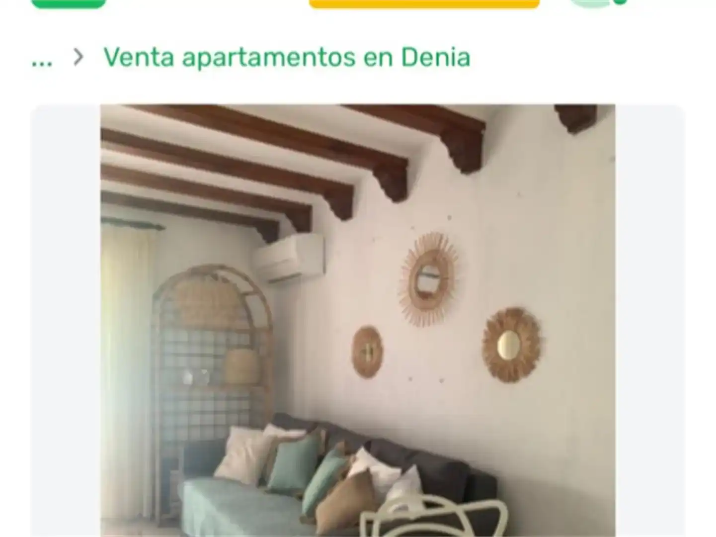 Vista exterior de Apartament de lloguer en Dénia amb Aire condicionat i Piscina