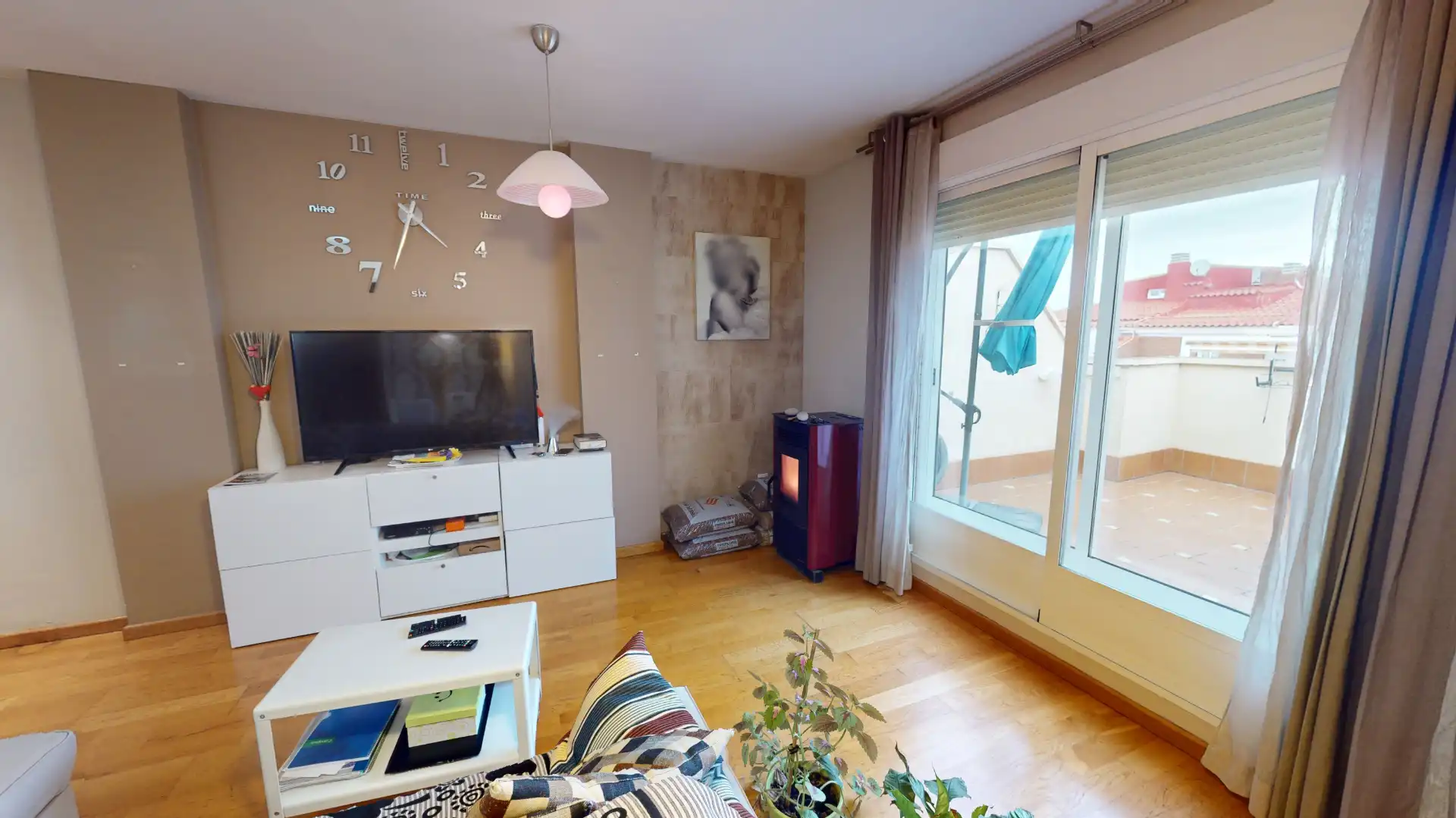 Wohnzimmer von Wohnung zum Verkauf in Albacete mit Terrasse, Abstellraum und Möbliert