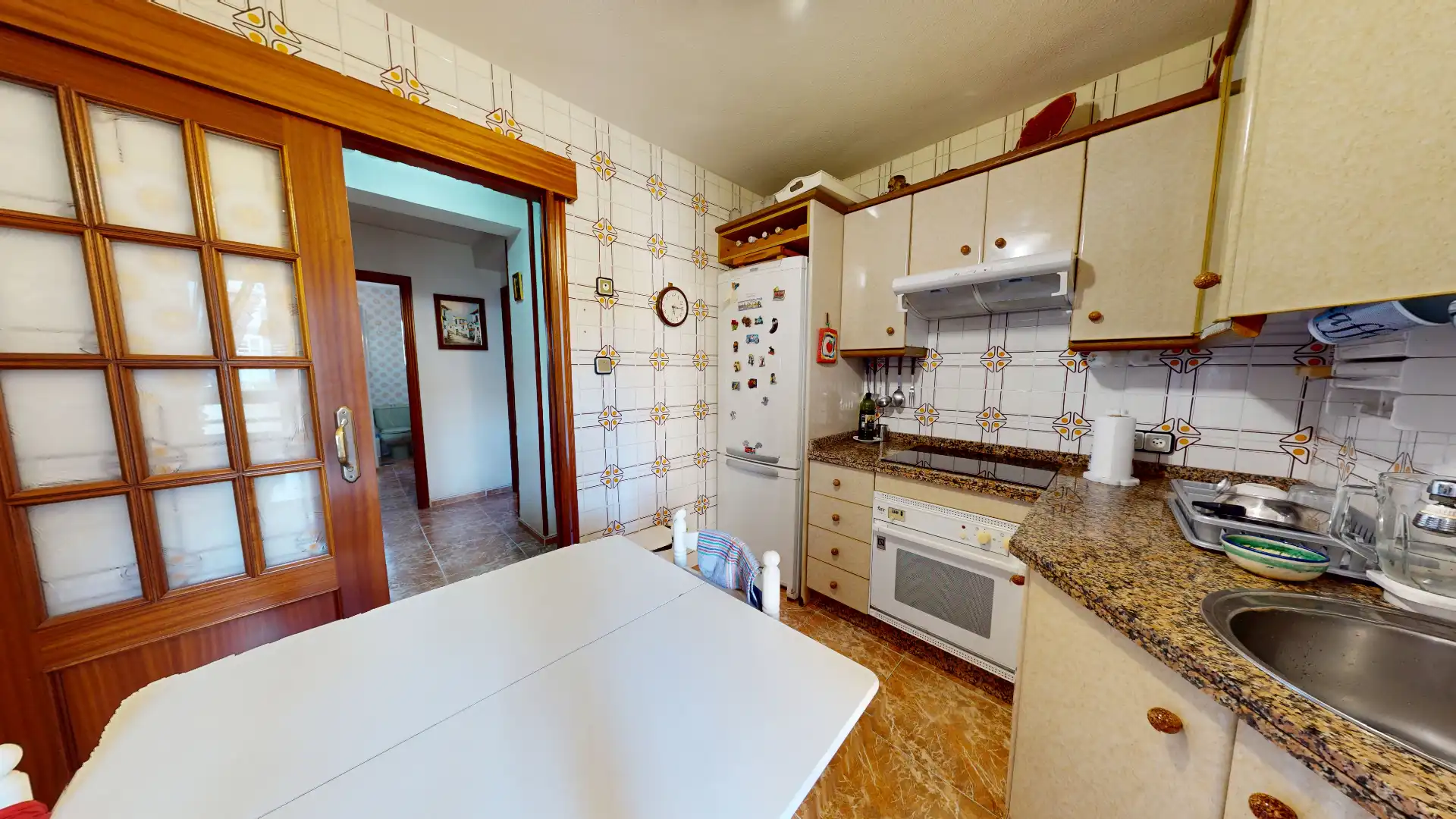 Kitchen of Flat for sale in El Campello  with Air Conditioner and Furnished