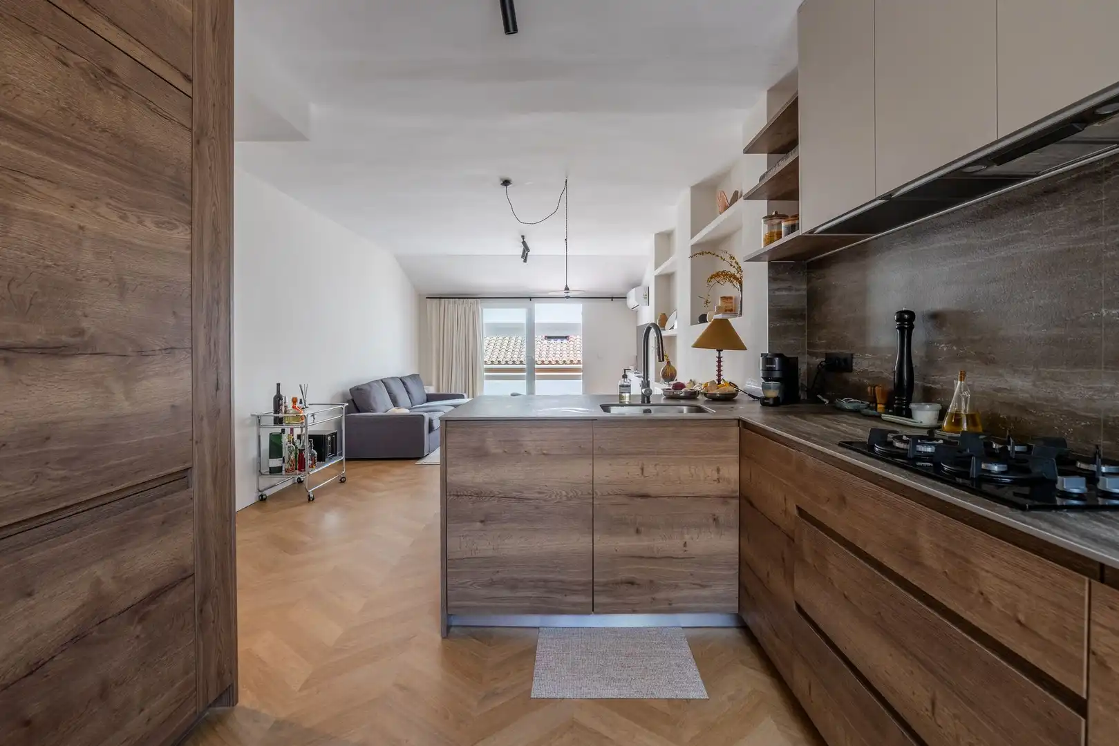 Kitchen of Attic for rent in Málaga  with Terrace and Furnished