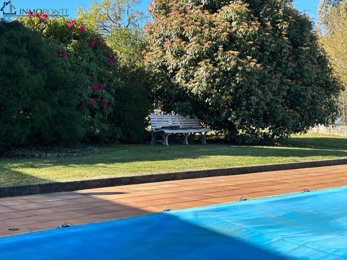 Jardí de Casa o xalet en venda en Pontevedra Capital  amb Calefacció, Jardí privat i Terrassa