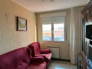Sala de estar de Piso en venta en Zaragoza con Calefacción, Amueblado y Horno