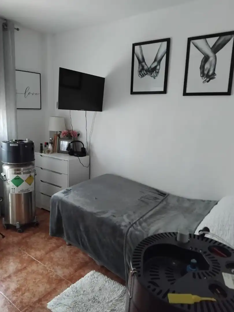 Bedroom of Flat for sale in Figueres  with Air Conditioner, Heating and Terrace