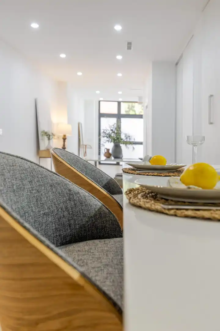 Sala de estar de Planta baja en venta en Bonrepòs i Mirambell con Aire acondicionado