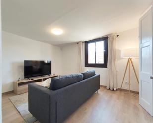 Living room of Flat to rent in  Barcelona Capital  with Air Conditioner, Parquet flooring and Furnished