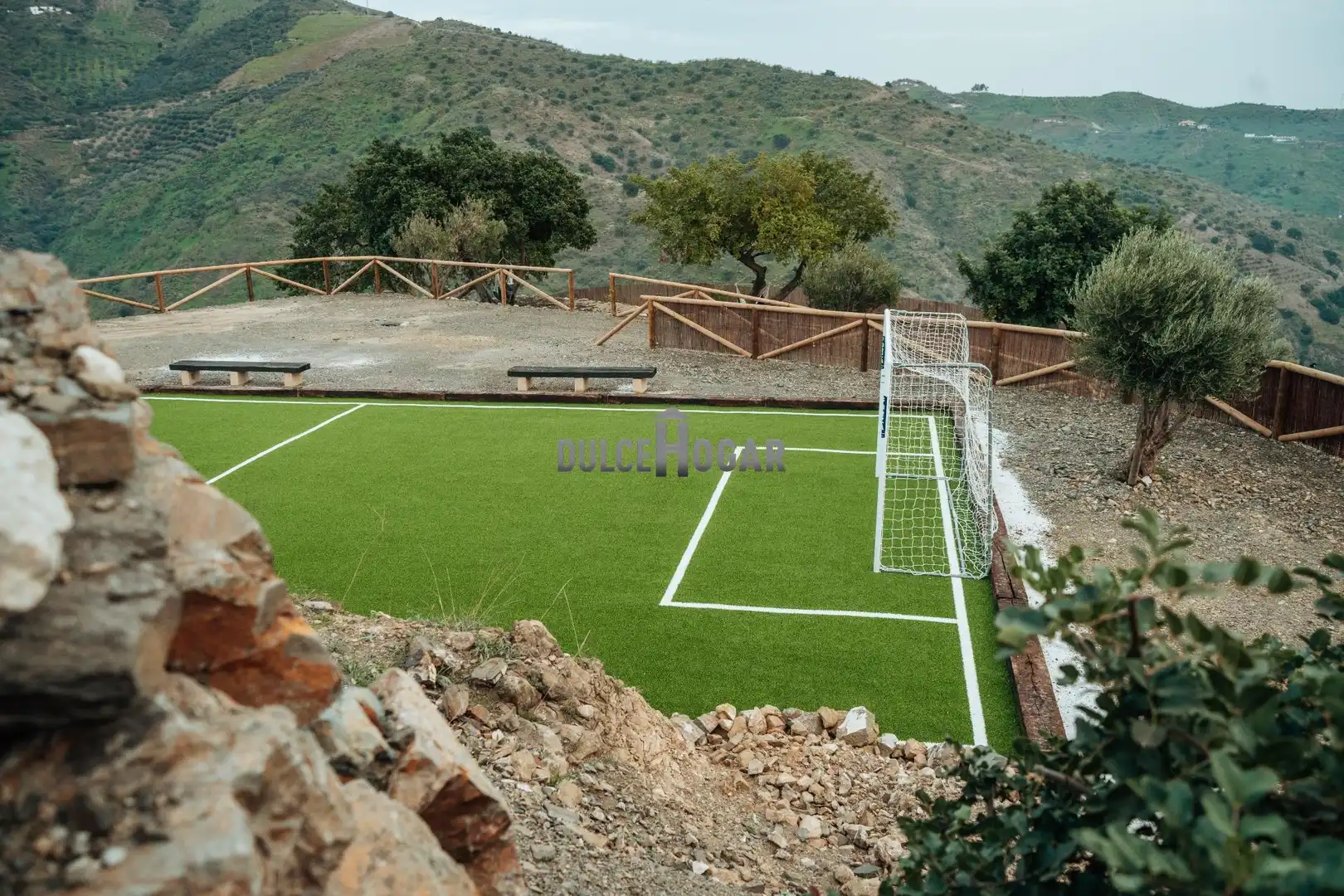 Jardín de Finca rústica en venta en Moclinejo con Aire acondicionado, Calefacción y Jardín privado